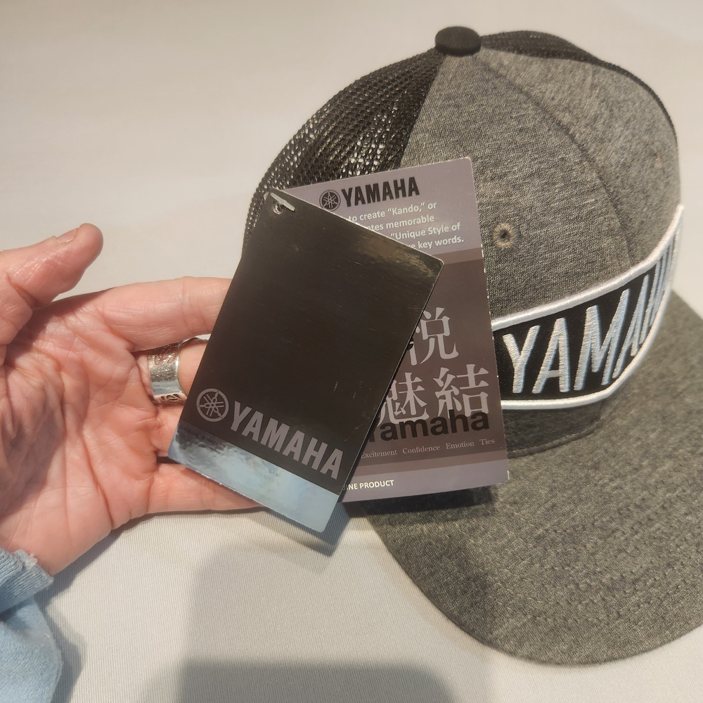 NWT Yamaha Gray and Black Hat - Picture 3 of 6